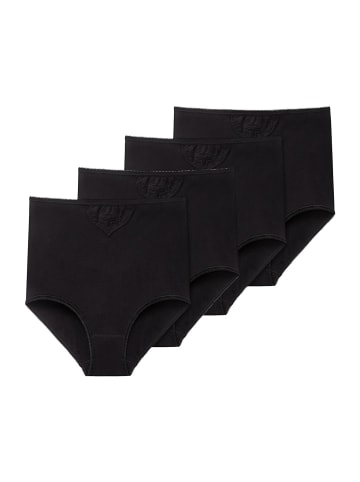 Schiesser Hüftslip Cotton Essentials in Schwarz