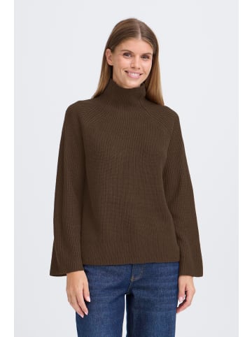 Oxmo Strickpullover OXNelly in braun