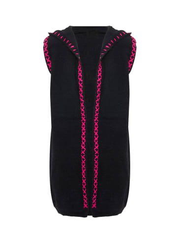 myMo Women Vest in Schwarz