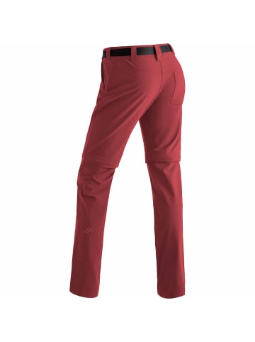 Maier Sports Zip-Hose Inara Slim in Bordeaux431