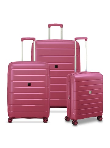 MODO by roncato Starlight 3.0 4 Rollen Kofferset 3-teilig mit Dehnfalte in burgundy