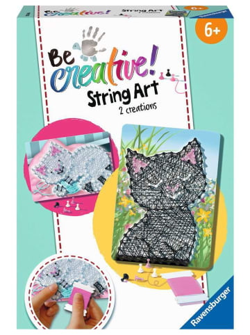 Ravensburger Bastelprodukte BeCreative String Art Cats 6-99 Jahre in bunt