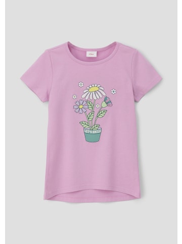 s.Oliver T-Shirt kurzarm in Pink