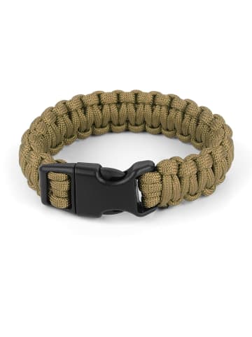 Normani Outdoor Sports Survival-Armband Paracord 17 mm Small in Coyote