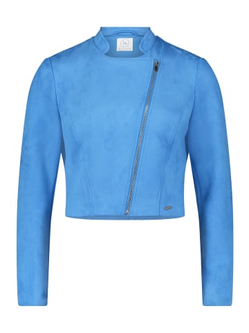 BETTY & CO Bikerjacke mit Stehkragen in Indigo