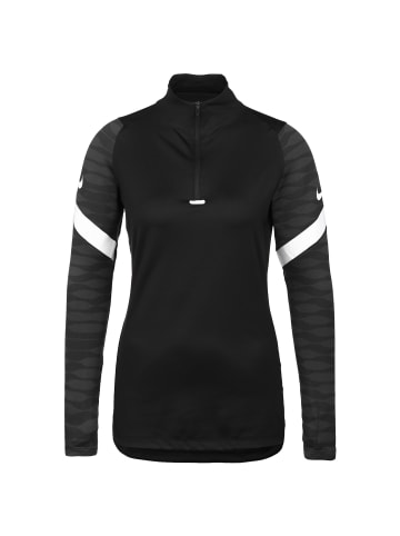 Nike Performance Longsleeve Strike 21 Drill in schwarz / weiß