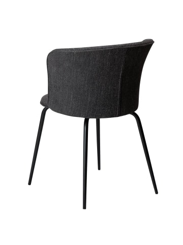 ebuy24 Esszimmerstuhl Eden Schwarz 2er Set