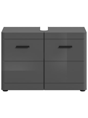 ebuy24 Waschbeckenunterschrank Soft Grau 80 x 34 cm