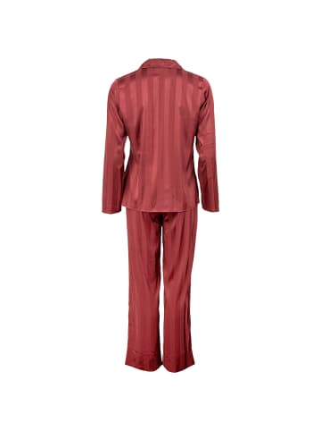 Roberto Geissini Damen Pyjama Burgund XL