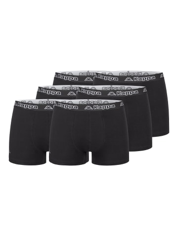 Kappa Kappa 6er Set Boxershorts in Schwarz