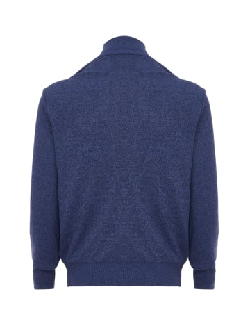 fernell Cardigan in Blau Melange