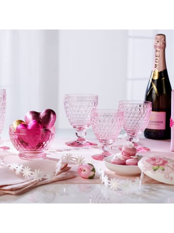 Villeroy & Boch Weissweinglas rose Boston coloured in rosa
