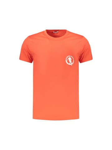 Bikkembergs Orange Baumwolle Herren T-Shirt