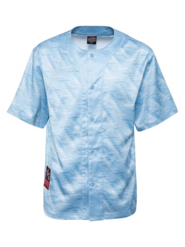 FUBU FUBU Mesh-T-Shirts in lightblue