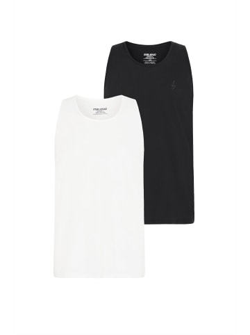 BLEND Rundhalsshirt BHEbil 2er-Pack in Weiß