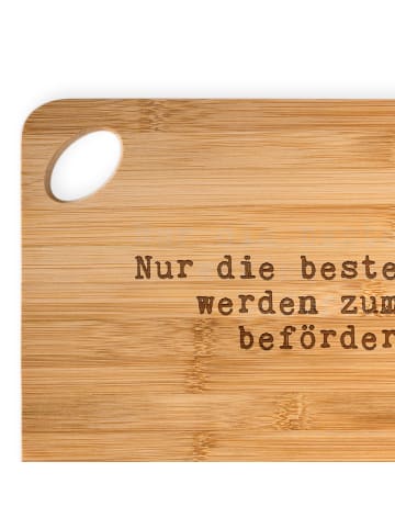Mr. & Mrs. Panda Schneidebrett Nur die besten Väter... mit Spruch in Braun