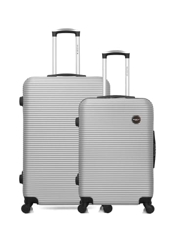 BlueStar 2 tlg. Kofferset LONDON in Grau (95L/64L)