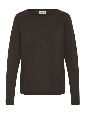 Oxmo Strickpullover OXKeana in Braun