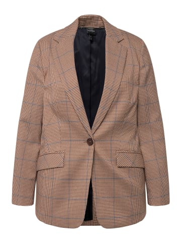 Ulla Popken Blazer in cognac-sand