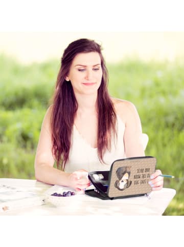 Mr. & Mrs. Panda Mäppchen Hund Entspannen mit Spruch in Hundeglück