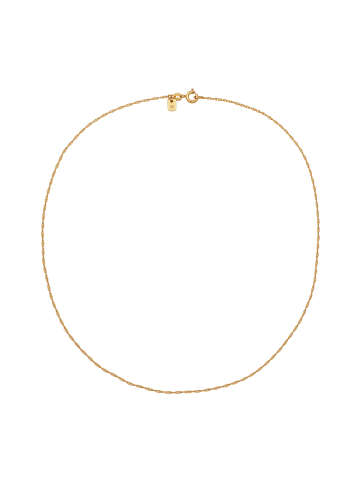 KUZZOI Halskette 925 Sterling Silber in Gold