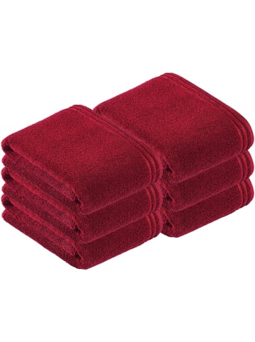 Vossen 6er Pack Badetuch in rubin