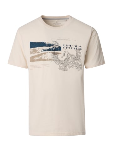 CASAMODA T-Shirt in Weißbeige