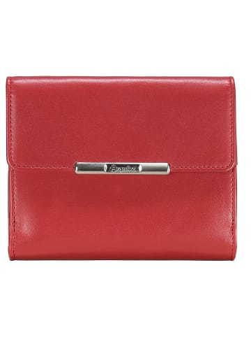 Esquire Helena Geldbörse Leder 12 cm in rot