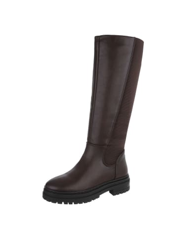 Ital-Design High Heel in Braun