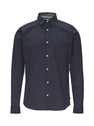 S.OLIVER RED LABEL Langarmhemd in Blau