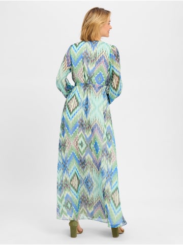 SWING Kleid in aqua mehrfarbig - 0001