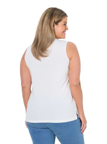 Ulla Popken Strick-Top in offwhite