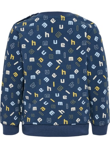 Hummel Kinder Sweatshirt "Hmlhappy You Sweatshirt" in Blau
