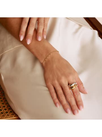 Thomas Sabo Charm-Armband Paperclip in gold