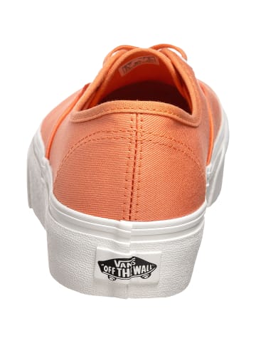 Vans Turnschuhe in melon/blanc de blanc