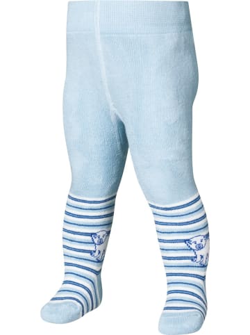 Playshoes Thermo-Strumpfhose Eisbär in Bleu