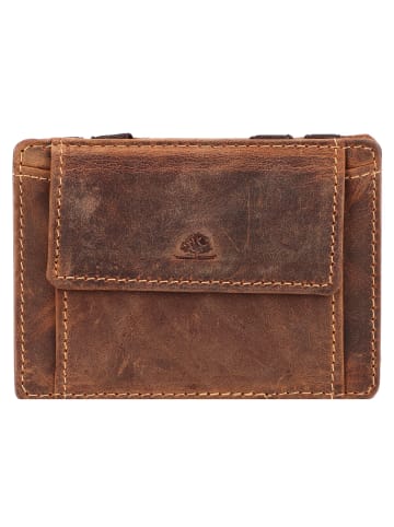 Greenburry Vintage Magic Geldbörse RFID Leder 10 cm brown