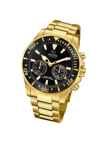 Jaguar Multifunktion-Armbanduhr Jaguar Connected gold extra groß (ca. 45,7mm)