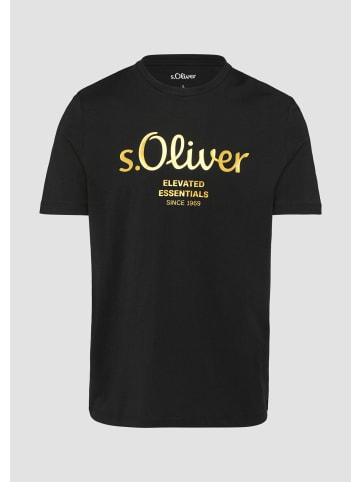 s.Oliver T-Shirt in 99D2_schwarz