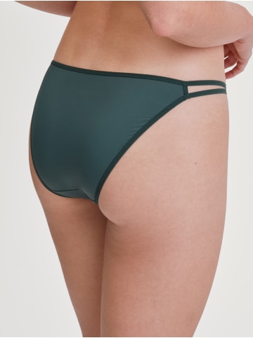 Calida Tangaslip in deep emerald green