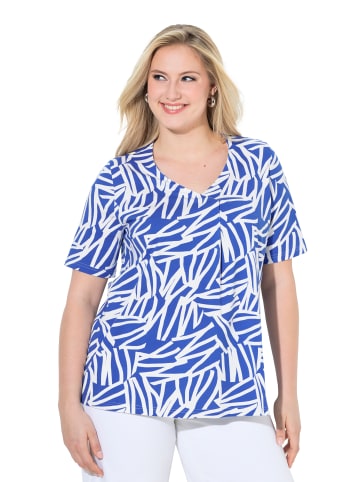 Ulla Popken Shirt in azurblau