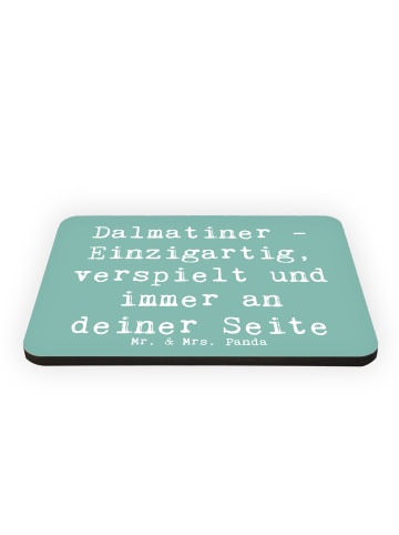 Mr. & Mrs. Panda Magnet Spruch Dalmatiner Freund mit Spruch in Meeresbrise