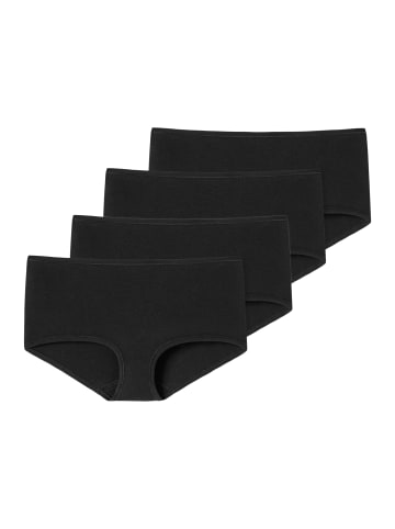 Schiesser Short Slip 95/5 Cotton in Schwarz