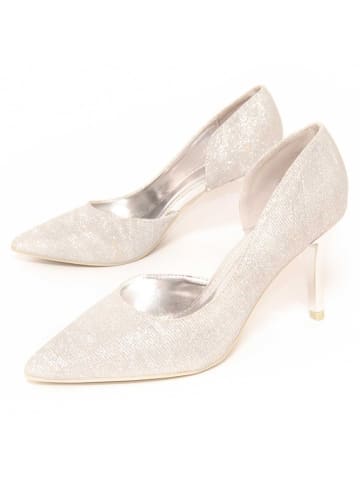 Montevita Pumps Heel Schuh Salater in Silber