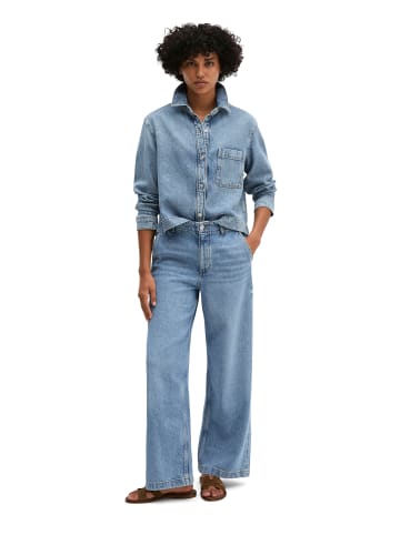 Marc O'Polo Jeansbluse relaxed in Light Blue