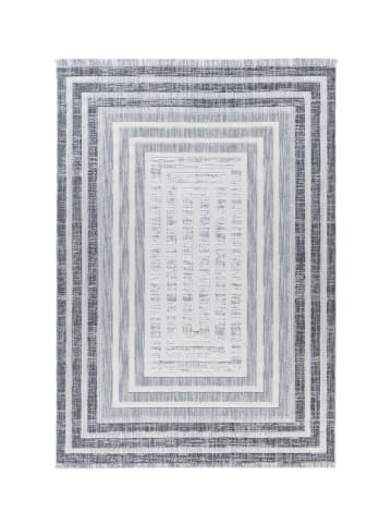 Kurzflor Teppich Stefan 125 in Grau