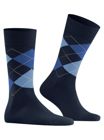 Burlington Edinburgh Socke in Marine