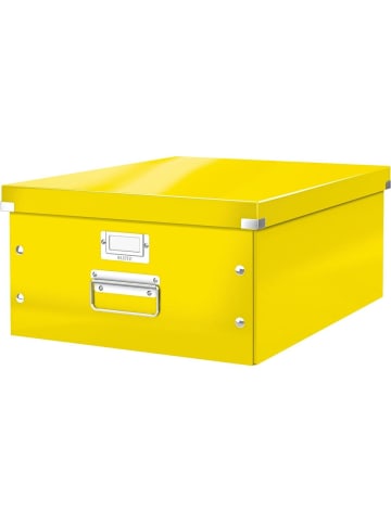 Leitz Ablagebox Click & Store Wow A3 Graukarton gelb