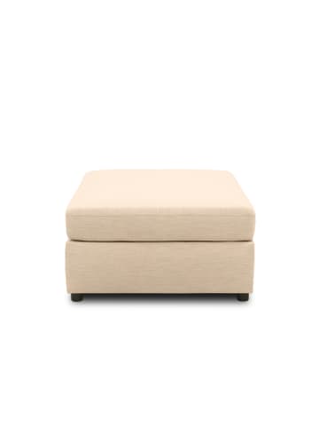 58 aufm Kessel GARTENLOUNGE Hocker Bozhana 96x44x78 mit Outdoorbezug in beige