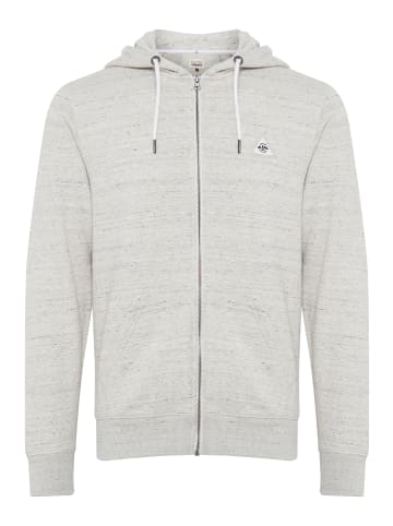 BLEND Kapuzensweatjacke in grau